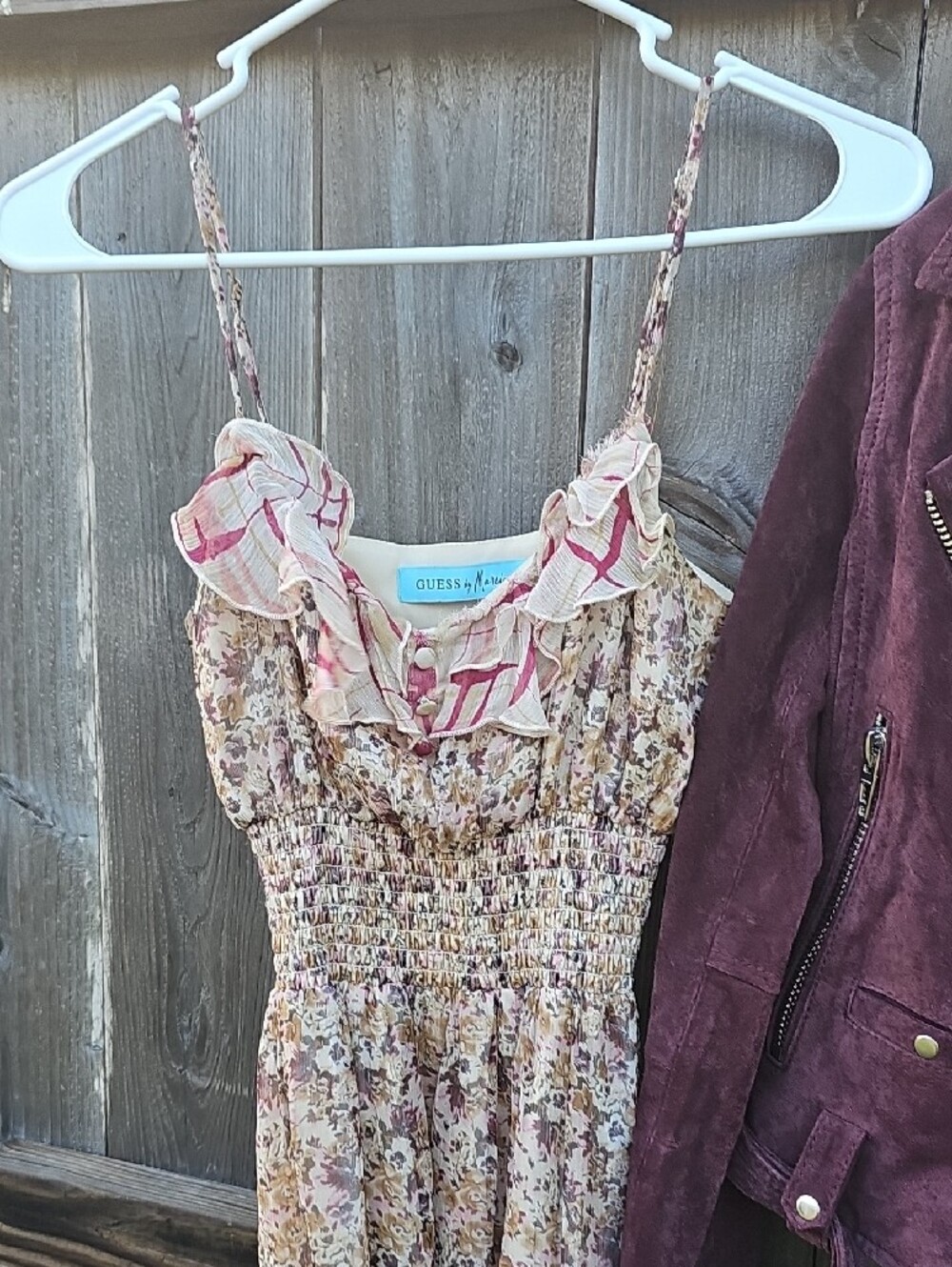 Marciano Dreaa And Blank Nyc Coat Ruffle Sundress - Picture 7 of 7